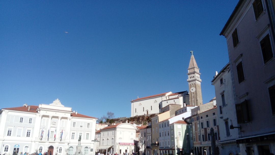 Koper, town square, at 10:08 on February 22, 2022.