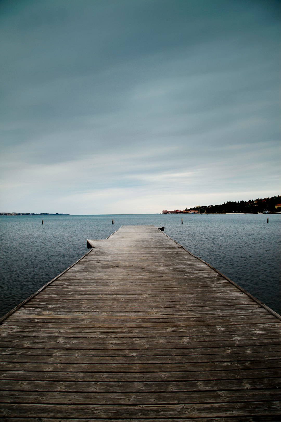 portorose - brown wooden dock on body of water during daytime